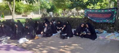  میزبانی بوستان «رجا» از بانوان عزادار در دهه پایانی صفر