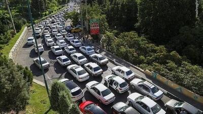 وضعیت ترافیکی جادهها/ ترافیک سنگین در محور چالوس و آزادراه قزوین ـ کرج ـ تهران