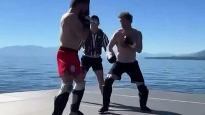  مارک زاکربرگ و قهرمان سابق UFC، دوالیشویلی، در دریاهای آزاد با هم مبارزه کردند