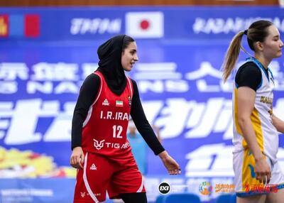 دختران بسکتبال ایران نفس چین را گرفتند!