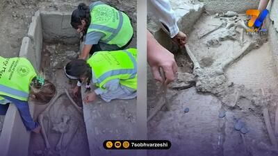 کشف قبر ۲۴۰۰ ساله یم کشتی گیر در ترکیه!