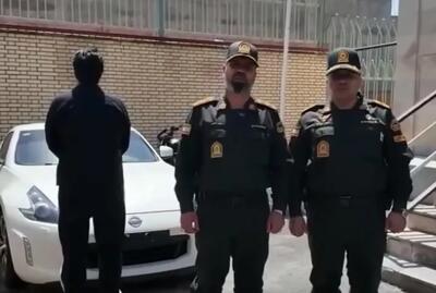 دریفتکش شبانه در دام پلیس تبریز