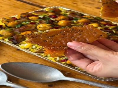 پلو مخلوط رنگی و خوش طعم