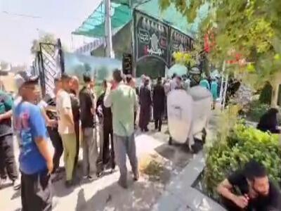  موکب سخاوتمندانه اهالی هرمزگان در جوار حرم رضوی