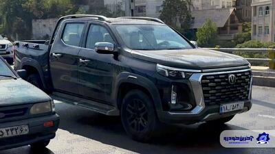  پیکاپ هامون (هانتر پلاس) در حال تست دیده شد