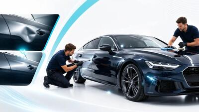  بازسازی ظاهر خودرو با صافکاری در محل، PDR و دیتیلینگ ماشین