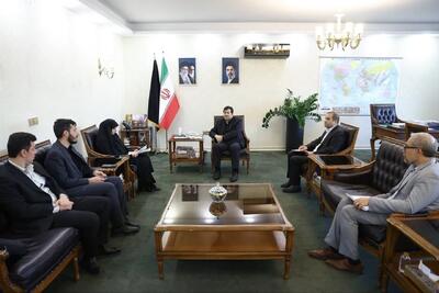 دیدار هفت نفر از نمایندگان مجلس با وزیر ورزش و جوانان