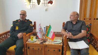  فرمانده انتظامی استان قزوین از تلاش خبرنگاران خبرگزاری برنا تجلیل کرد