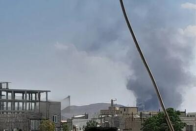 آتشسوزی در کارخانه نخ در اطراف بیدگنه ملارد مهار شد
