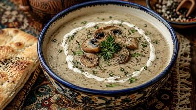 طرز تهیه سوپ قارچ خامه ای خوشمزه؛ پیش غذای ساده، شیک و مجلسی