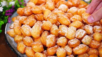  طرز تهیه شیرینی و دونات لقمه ای ۵ دقیقه ای برای عصرانه و پذیرایی