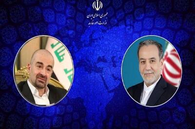  تماس تلفنی عراقچی با رئیس اتحادیه میهنی کردستان عراق/ جزئیات یک گفتگوی مهم
