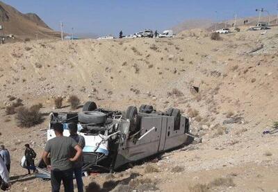 حادثه مرگبار برای اتوبوس مسافربری؛ ۴ نفر در دم جان باختند