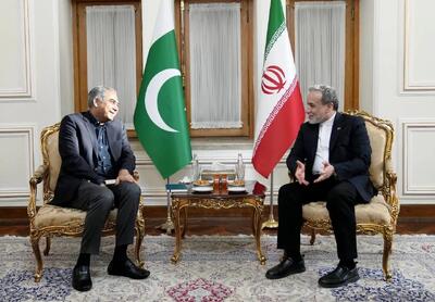 دیدار وزیر کشور پاکستان با وزیر امور خارجه
