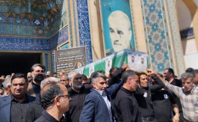 پیکر شهید ایمان انوریمقدم در کرمان تشییع شد