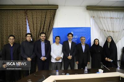  حضور مسئولان استانی در دفتر خبرگزاری ایسکانیوز اردبیل