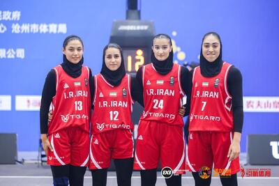 سومی و چهارمی تیمهای بسکتبال سه نفره ایران در روز دوم لیگ ملتهای آسیا