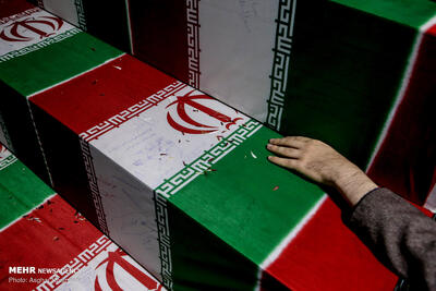  کشف پیکر مطهر یک شهید دفاع مقدس در ایلام