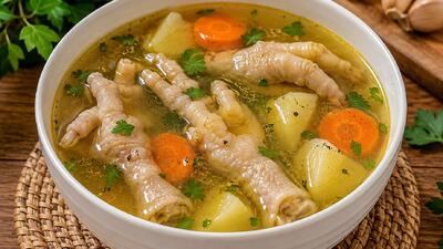  طرز تهیه سوپ و عصاره پای مرغ؛ یک غذای گرم و مقوی