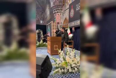  مراسم عزاداری شب رحلت پیامبر و شهادت امام حسن در حرم مطهر رضوی
