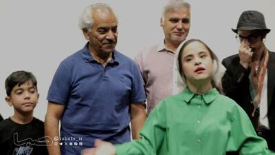  اصغر همت و افسر اسدی مهمان «بازیگر سایه‌ها» شدند | مجموعه رسانه ای صبا