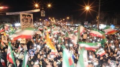  اقتدار مردم انقلابی شهر شهباز در قرار‌های شبانه + فیلم