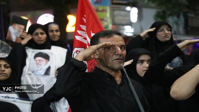  موج ۱۶۴ حماسه در خیابان‌های خرم آباد؛ مردم همچنان پای کارِ خونخواهی قائد شهید + فیلم