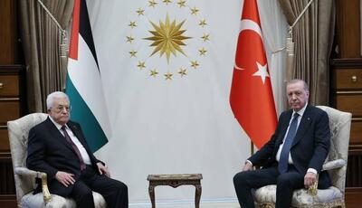 دیدار و گفتوگوی اردوغان و محمود عباس در آنکارا