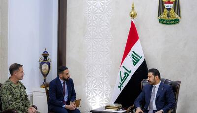  دیدار نخست وزیر عراق با فرمانده سازمان تروریستی سنتکام