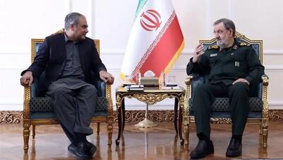  دیدار وزیر کشور پاکستان با محسن رضایی و بررسی راهبردهای توسعه مناسبات تهران و اسلام‌آباد