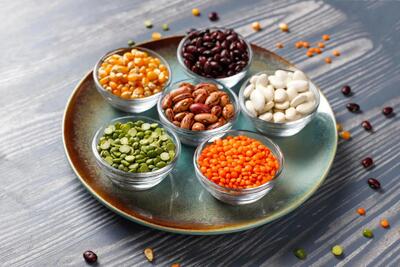میزان حبوبات برای هر غذا چقدر است