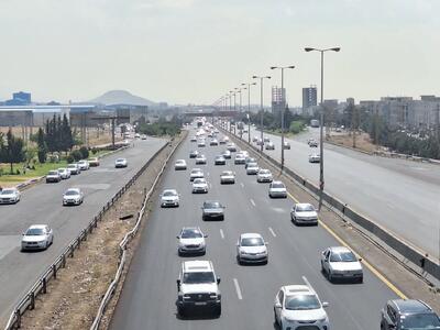 ترافیک جاده های استان قزوین نیمه سنگین است