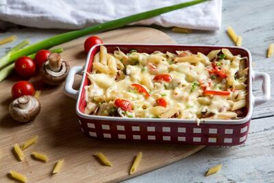 طرز تهیه ی گراتن پاستا خوشمزه و خانگی