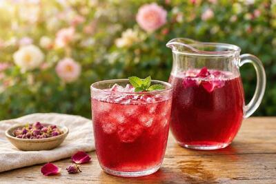 طرز تهیه شربت گل محمدی: ضد عطش، طبیعی و با انرژی بالا
