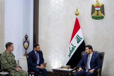  دیدار نخست‌وزیر عراق با فرمانده سنتکام +عکس