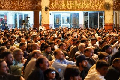  مراسم عزاداری رحلت پیامبر اکرم (ص) و شهادت امامان در پاکستان برگزار شد