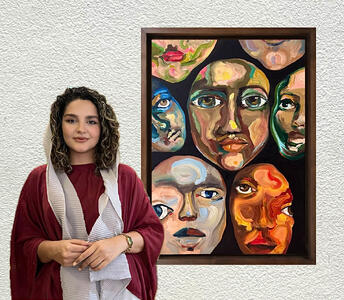 انعکاس فردخت کیایی مهر ؛ انسان در میان چهرههایی که از او عبور نمیکنند