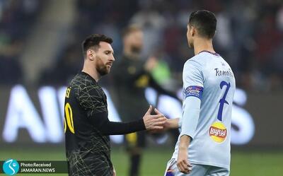 عکس| پیام همدردی رونالدو بعد از فوت پدر لیونل مسی