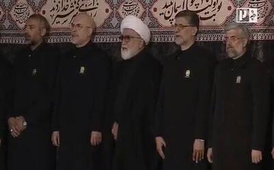 فیلم/ حضور قالیباف در حرم مطهر امام رضا (ع)