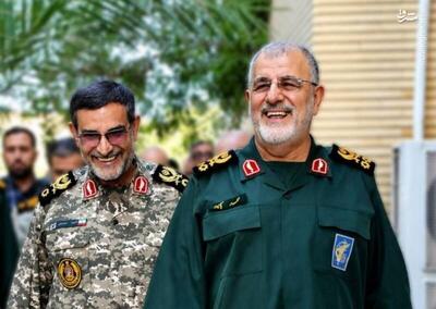 عکس/ دو فرمانده شهید سپاه در یک قاب