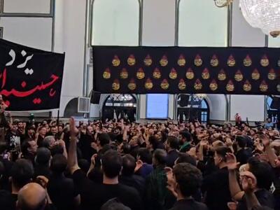 اجتماع بزرگ هیئتهای عزاداری استان یزد در ایوان مقصوره مسجد گوهرشاد