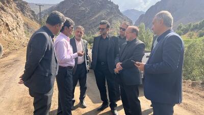 بررسی آخرین وضعیت پروژههای روستایی شهرستان طالقان