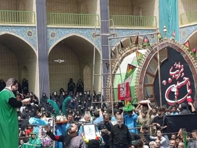 آئین سنتی تعزیهخوانی روستای گردشگری مذهبی توت