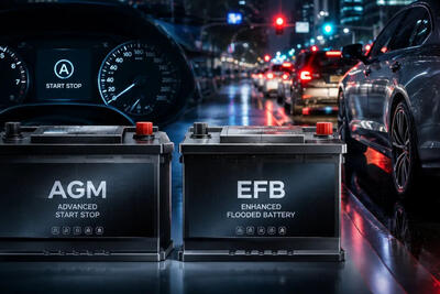  چرا خودروهای جدید به باتری AGM یا EFB نیاز دارند؟