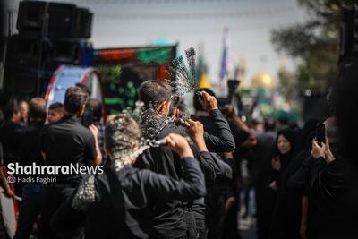 مشهدالرضا در سوگ پیامبر رحمت (ص) و امام حسن مجتبی(ع) | خیابانهایی که تا حرم، بوی دلدادگی میدهند + فیلم و تصاویر