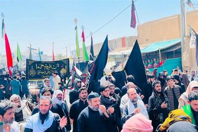 مراسم عزاداری 28 صفر در «مزارشریف» افغانستان - تسنیم