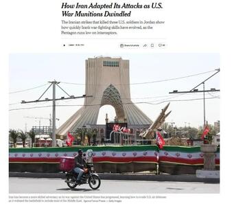  نیویورک‌تایمز: ایران پدافند آمریکا در اردن را درهم شکست
