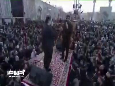  مرثیه خوانی آقای حاج مهدی رسولی