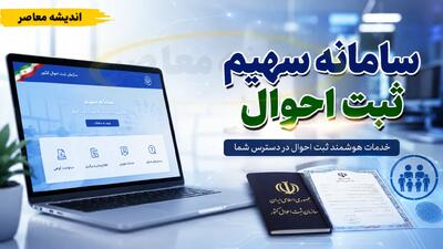 سامانه سهیم ثبت احوال sahim.sabteahval.ir؛ راهنمای ورود، مشاهده شجرهنامه و خدمات الکترونیک هویتی