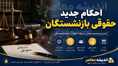  صدور احکام جدید حقوقی بازنشستگان تامین اجتماعی از عصر امروز؛ افزایش ۶۰ درصدی حداقلبگیران و تکمیل متناسب‌سازی